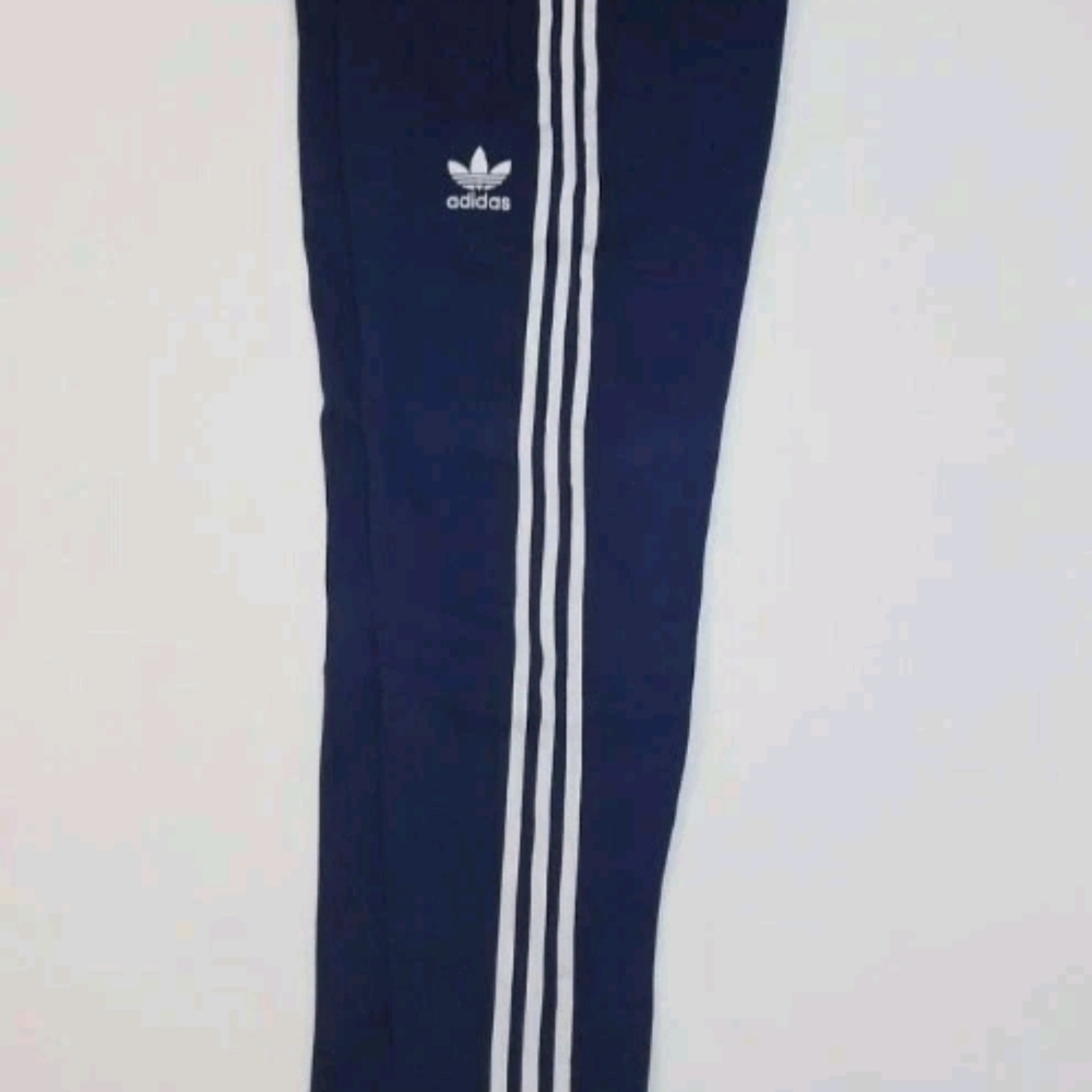 NWOT Adidas Tricot Jogger Sweatpants Navy/White Mens XL